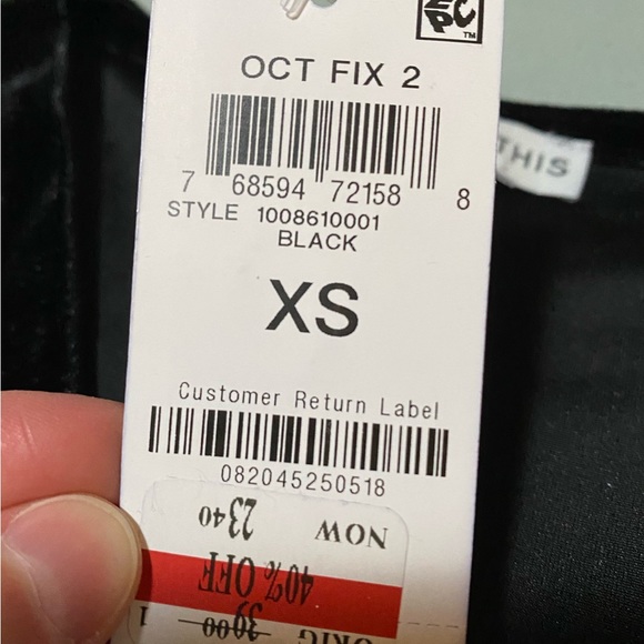 Velvet Long-Sleeve Surplice Bodysuit - Picture 9 of 9